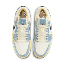 Cargar imagen en el visor de la galería, Jordan 1 Low SE WRMK Sashiko Denim