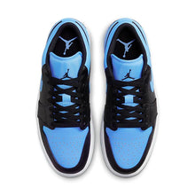 Cargar imagen en el visor de la galería, Jordan 1 Low Black University Blue