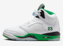 Cargar imagen en el visor de la galería, AIR JORDAN 5 “LUCKY GREEN”