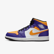 Cargar imagen en el visor de la galería, Air Jordan 1 Mid “Lakers”