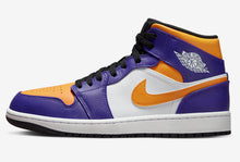 Cargar imagen en el visor de la galería, Air Jordan 1 Mid “Lakers”