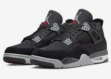 Cargar imagen en el visor de la galería, Air Jordan 4 “Black Canvas”
