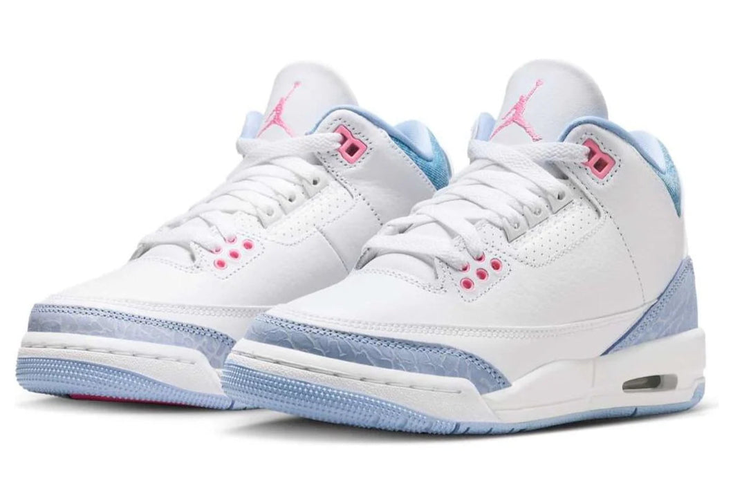 AIR JORDAN 3 GS '' WHITE COBALT BLISS