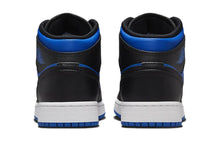 Cargar imagen en el visor de la galería, Jordan 1 Mid Black Royal Blue (GS)
