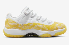 Cargar imagen en el visor de la galería, Jordan 11 Retro Low Yellow Snakeskin (Women's)

