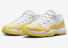 Cargar imagen en el visor de la galería, Jordan 11 Retro Low Yellow Snakeskin (Women's)
