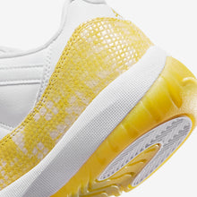 Cargar imagen en el visor de la galería, Jordan 11 Retro Low Yellow Snakeskin (Women's)
