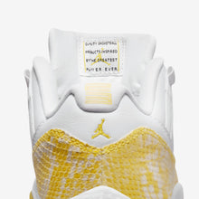 Cargar imagen en el visor de la galería, Jordan 11 Retro Low Yellow Snakeskin (Women's)
