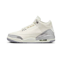 Cargar imagen en el visor de la galería, Jordan 3 Retro Sail Cement Grey (Women&#39;s)
