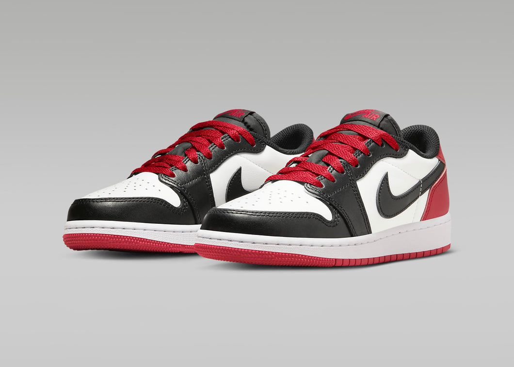 Jordan 1 Retro Low OG Black Toe (GS)