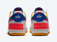 Cargar imagen en el visor de la galería, Nike Air Force 1 Low ShadowWhite Flash Crimson Astronomy Blue
