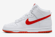 Cargar imagen en el visor de la galería, Nike Dunk High White Picante Red
