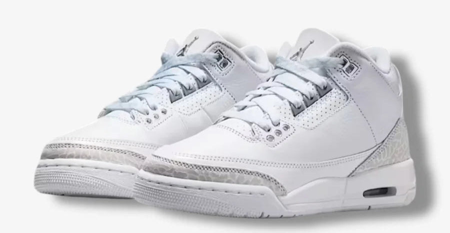 AIR JORDAN 3  OG GS '' PURE MONEY ''
