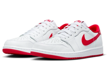 Cargar imagen en el visor de la galería, Air Jordan 1 Low OG  &#39;&#39;White/Red&#39;&#39;
