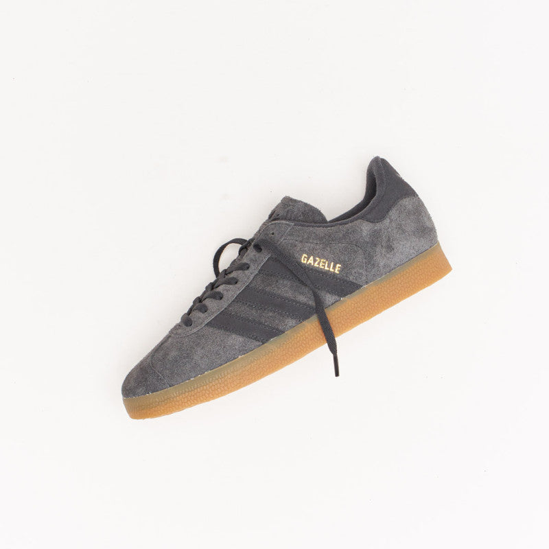 ADIDAS GAZELLE 'GREY CARBON GUM'
