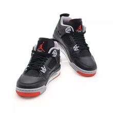 Cargar imagen en el visor de la galería, JORDAN 4 RETRO  &#39;&#39;BRED REIMAGINED&#39;&#39; GS
